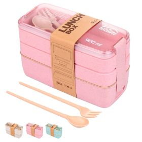 Pink Bento Box Lunch Containers  Portable Microwave Japanese Bento Box Meal Prep Containers For Healthy Food For Adults Women Microwaveable Bowl Plast