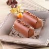 Cake Molds for Baking Shapes 9 Cavities Log Mold Cake Roll Pan Chocolate Mold Silicone Cake Molds for Baking 3D Cylinder Baking Mold for Candy Pastry