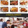 Air Fryer, 1700W 6.9 Quart Air Fryers Oven with Digital Display, 360¬∞ Air Circulation, Adjustable Temperature, Timer and Nonstick Basket for Oil Less