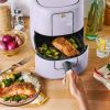 3 Qt Air Fryer with TurboCrisp Technology, Cornflower Blue
