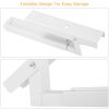2 Pcs Microwave Brackets Adjustable Wall Mount Shelf Heavy Duty Carbon Steel Wall Microwave Cradle